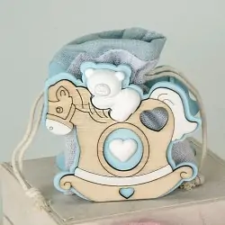 Scatole Portaconfetti con Carrozzina o Cavalluccio a Dondolo