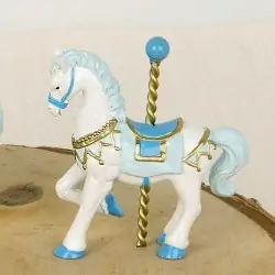 Bomboniere per Battesimo Cavallo a Dondolo Celeste