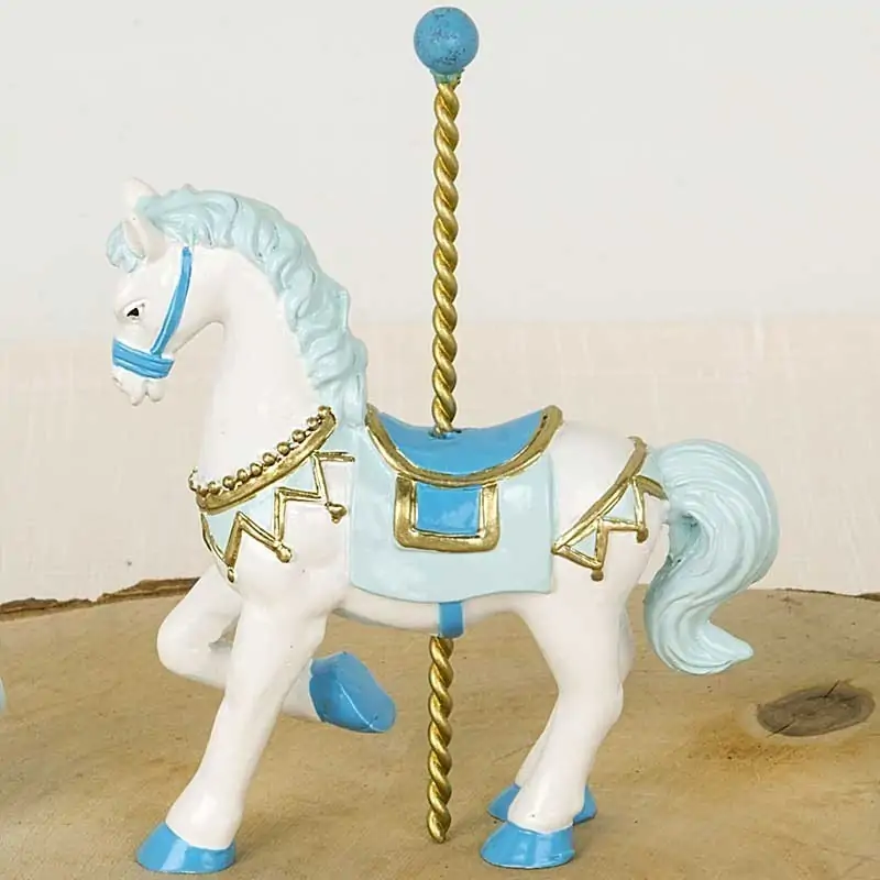 Idee Bomboniere Battesimo Bimbo Cavallo Giostra Celeste