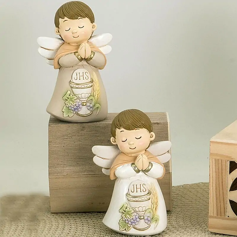 Angeli Bomboniere Comunione con Calice Simbolo Religioso