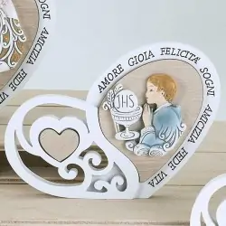 Immagini Prima Comunione Bambino Bomboniera a Cuore