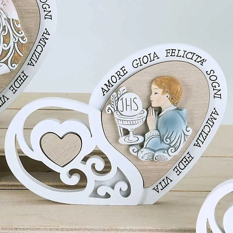 Immagini Prima Comunione Bambino Bomboniera a Cuore