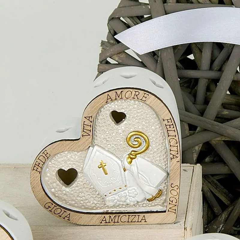 Bomboniera a Cuore con Led Idee Bomboniera Cresima