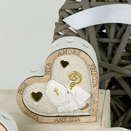 Bomboniera a Cuore con Led Idee Bomboniera Cresima