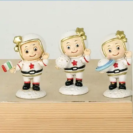 Statuetta Astronauta Bomboniere Nascita Bimbo