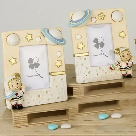 Bomboniera Portafoto Astronauta Bimbo