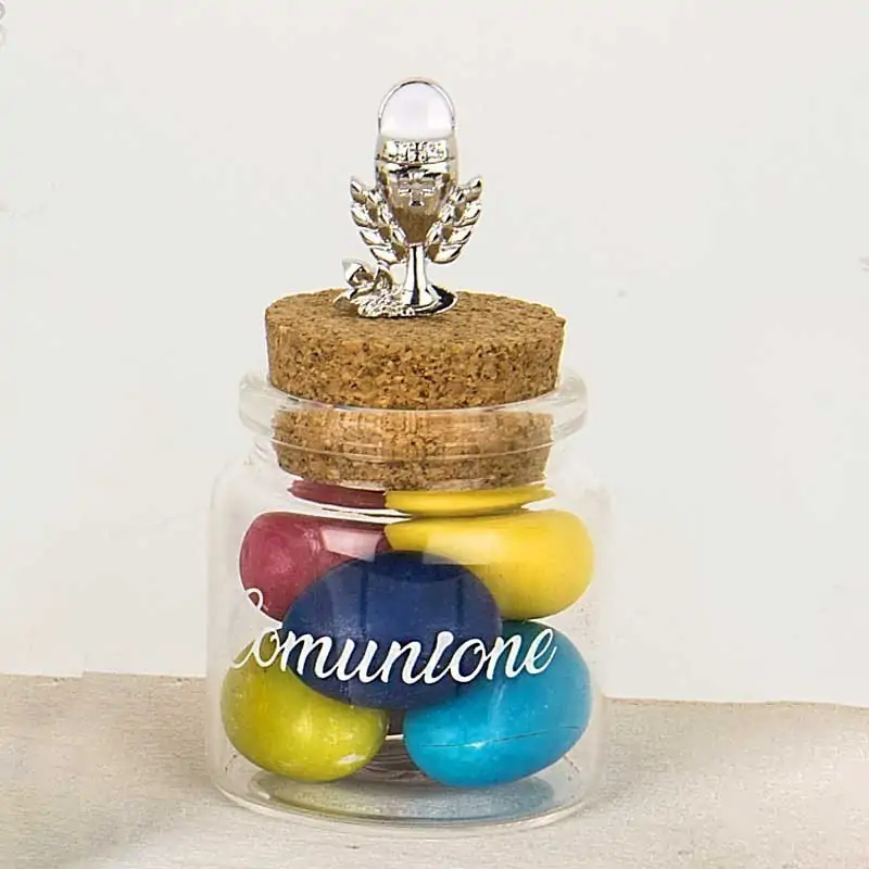 Barattolini comunione portaconfetti