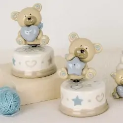 Orsetto carillon bomboniere...