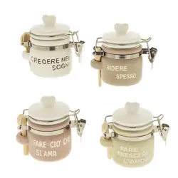 Barattolo bomboniere con...