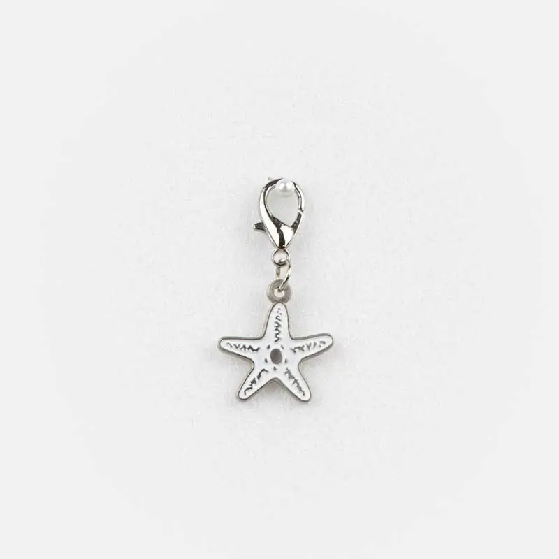 CIONDOLI BOMBONIERE MATRIMONIO CHARMS STELLA MARINA COLORATO